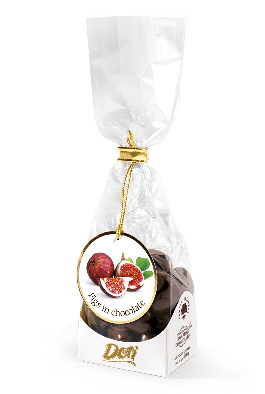 Figs in Chocolate 100g GIFT BAG
