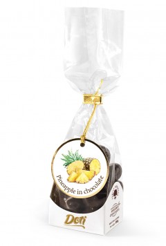 Pineapple in Chocolate 100g GIFT BAG