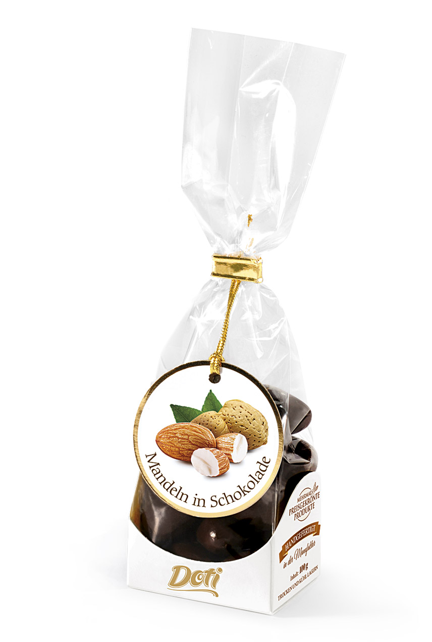 Mandeln in  Schokolade 100g