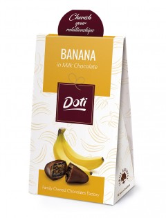 Banane au chocolat au lait - nouveau sachet