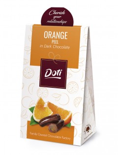Orangenschalen in Schokolade - neue sachet