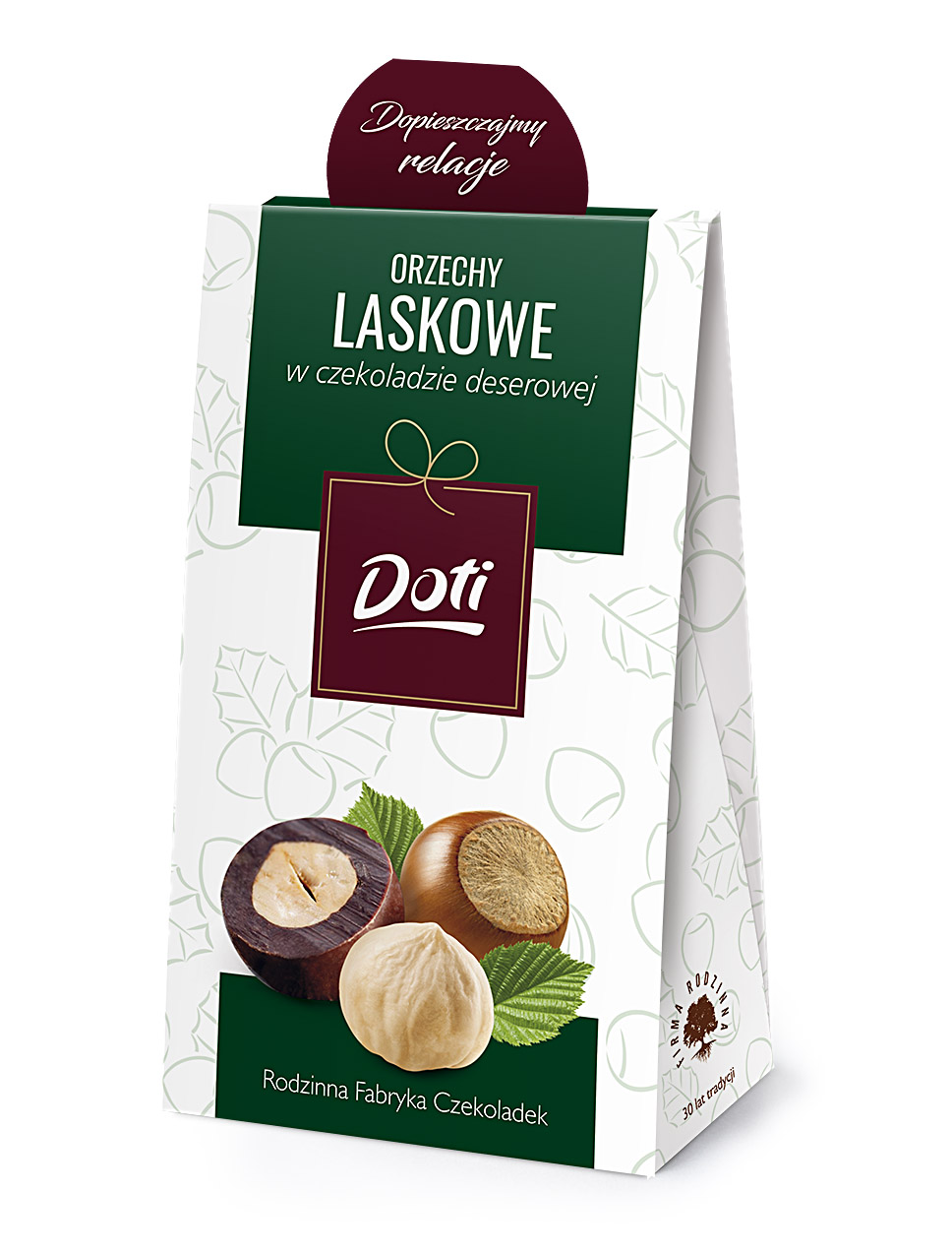 Orzechy laskowe w czekoladzie - nowa saszetka